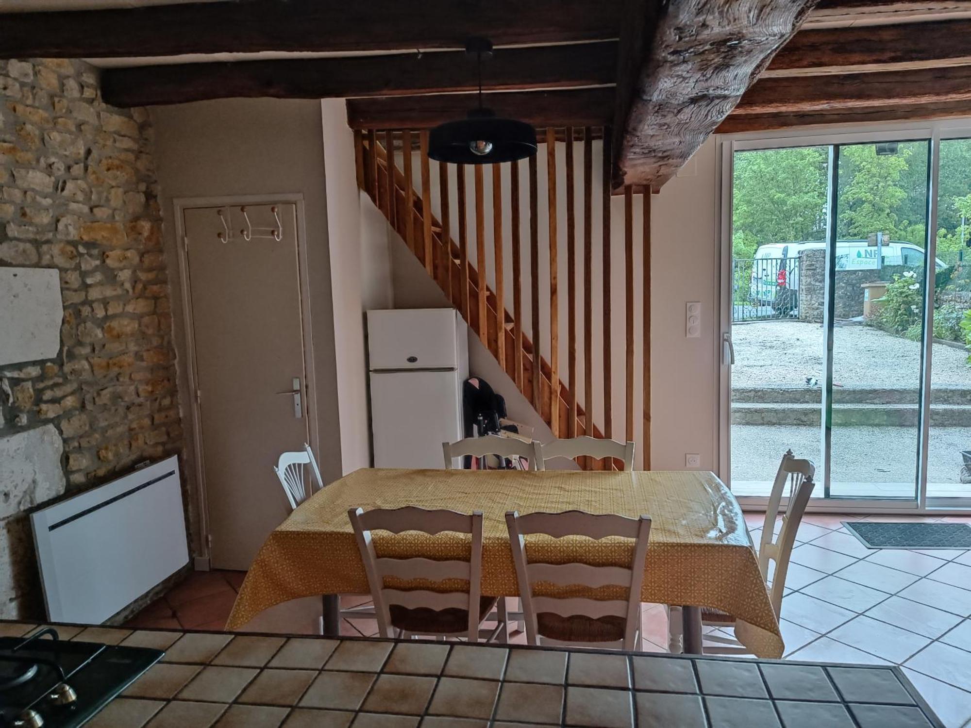 Charmante Maison En Pierres Sainte-Radégonde-des-Noyers Buitenkant foto